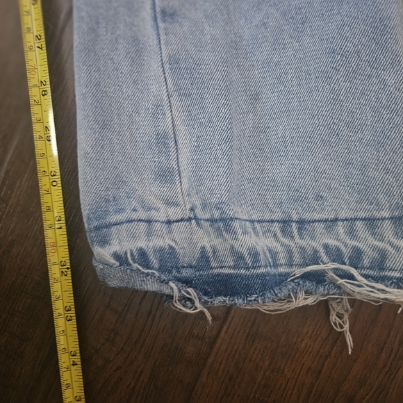 Blue Relaxed Fit Jeans with Graphics - Picture 7 of 8